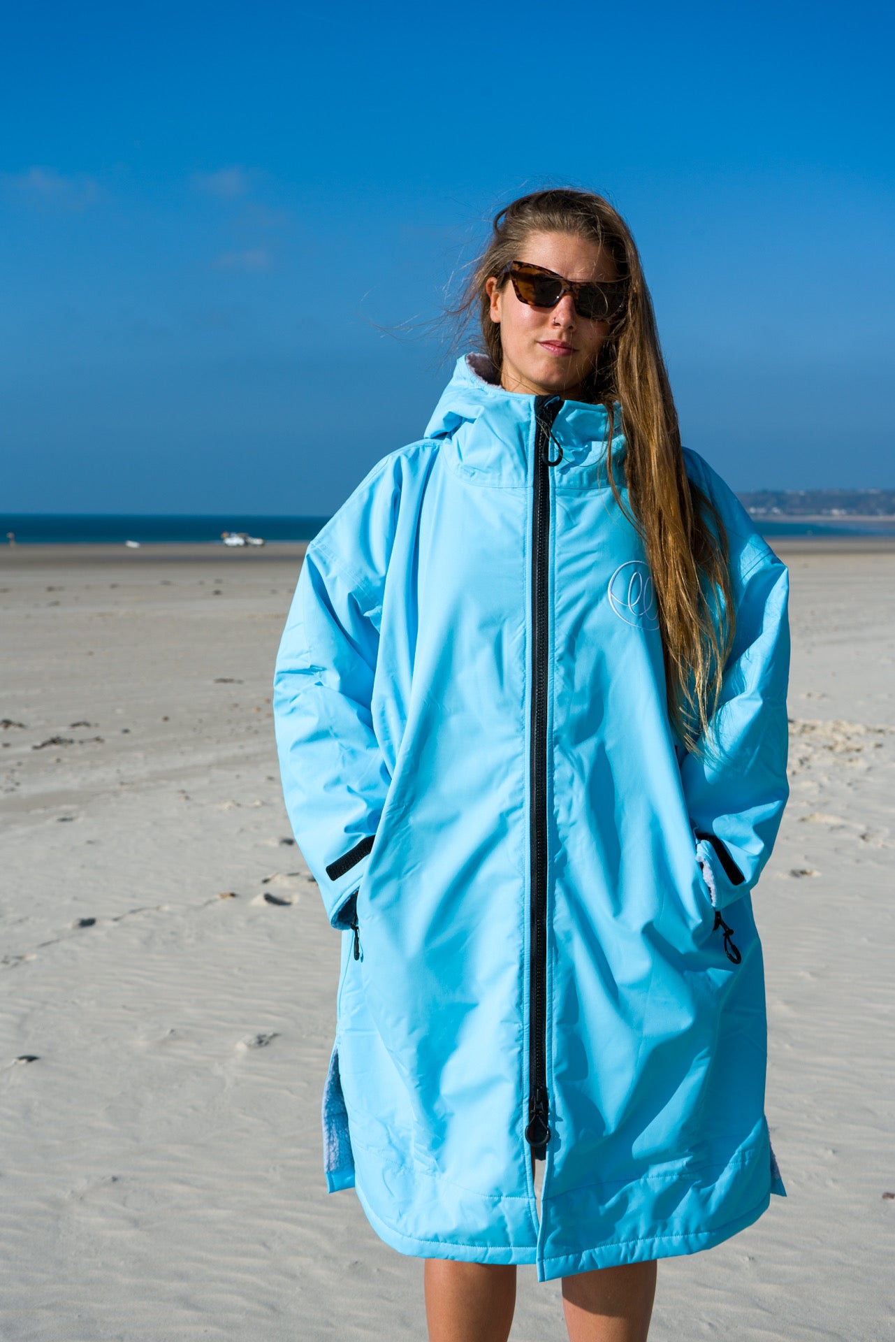 Advanced Loose n' Lazy Robe - Azure Blue (reflective)
