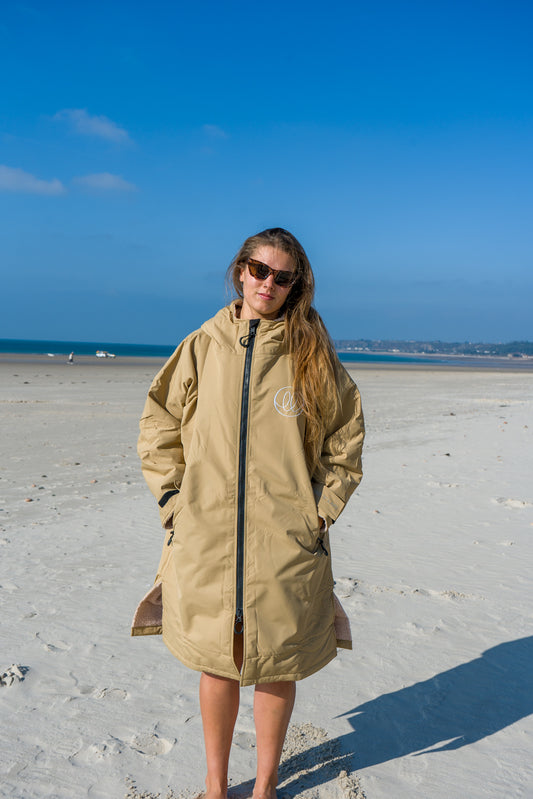 Advanced Loose n' Lazy Robe - Ecru (reflective)