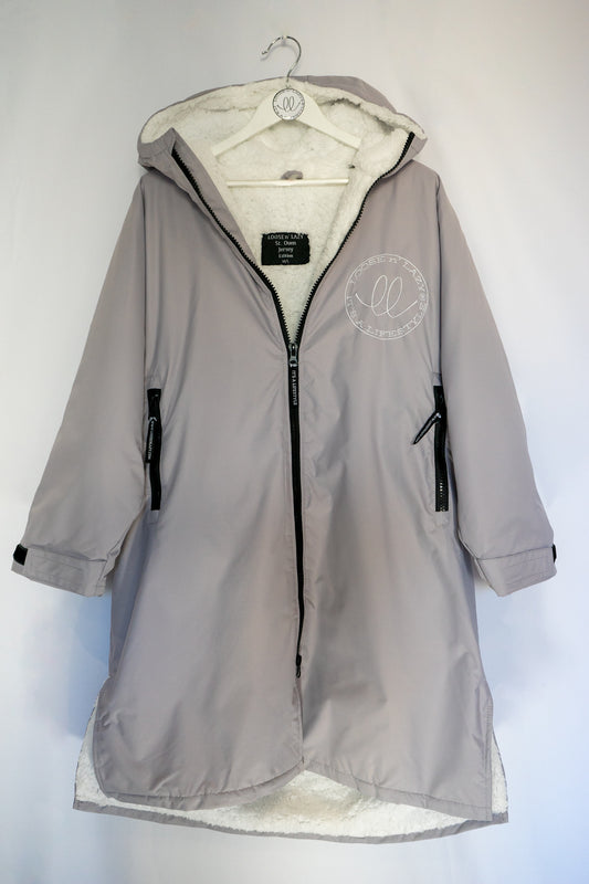 Original Loose n' Lazy Changing Robe - Grey/White