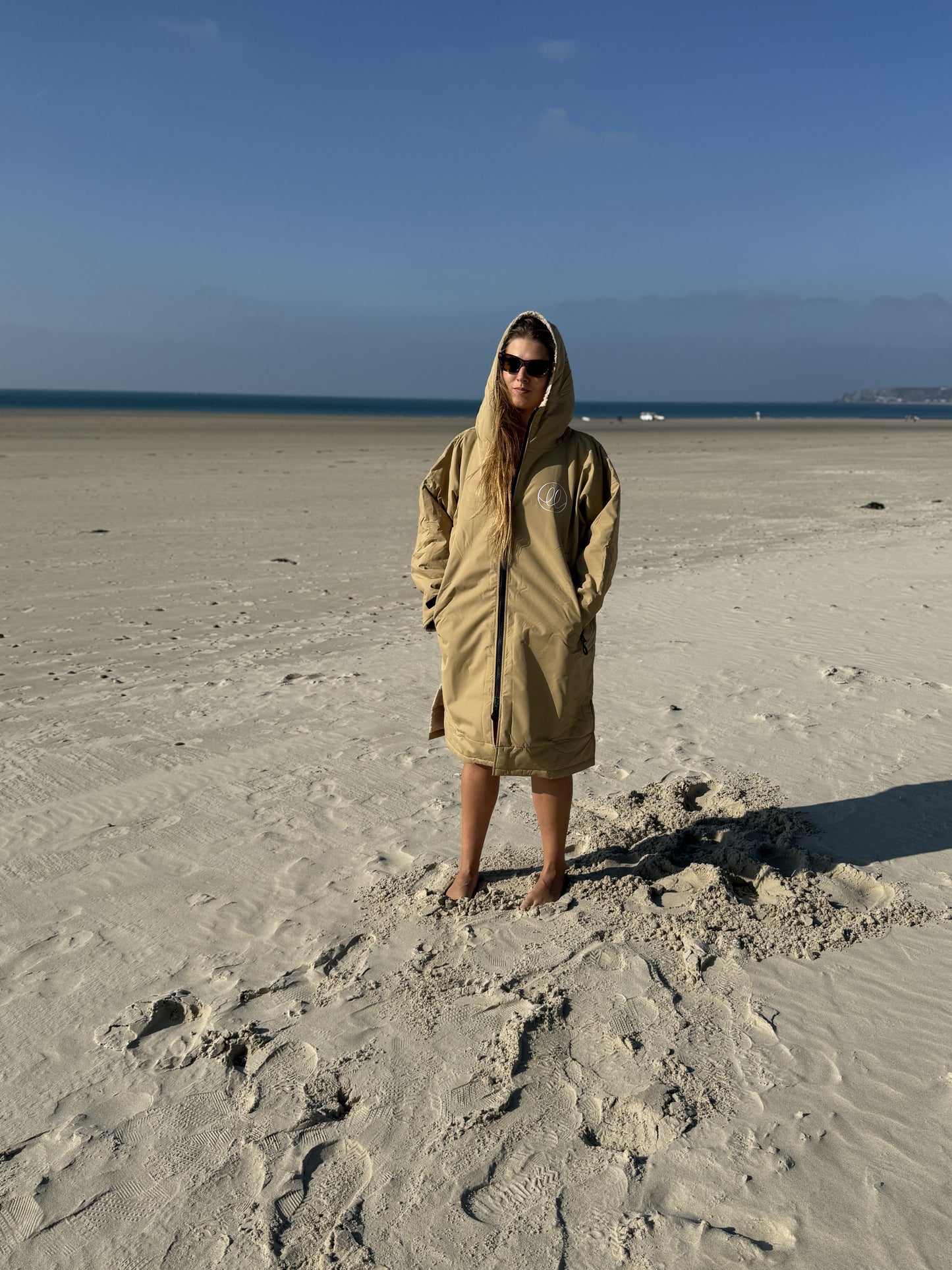 Advanced Loose n' Lazy Robe - Ecru (reflective)