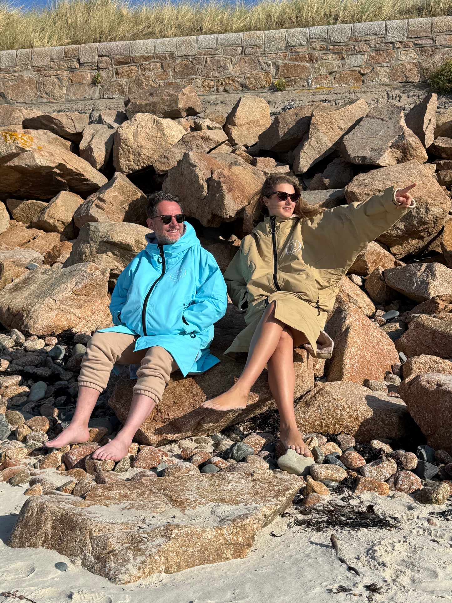 Advanced Loose n' Lazy Robe - Azure Blue (reflective)