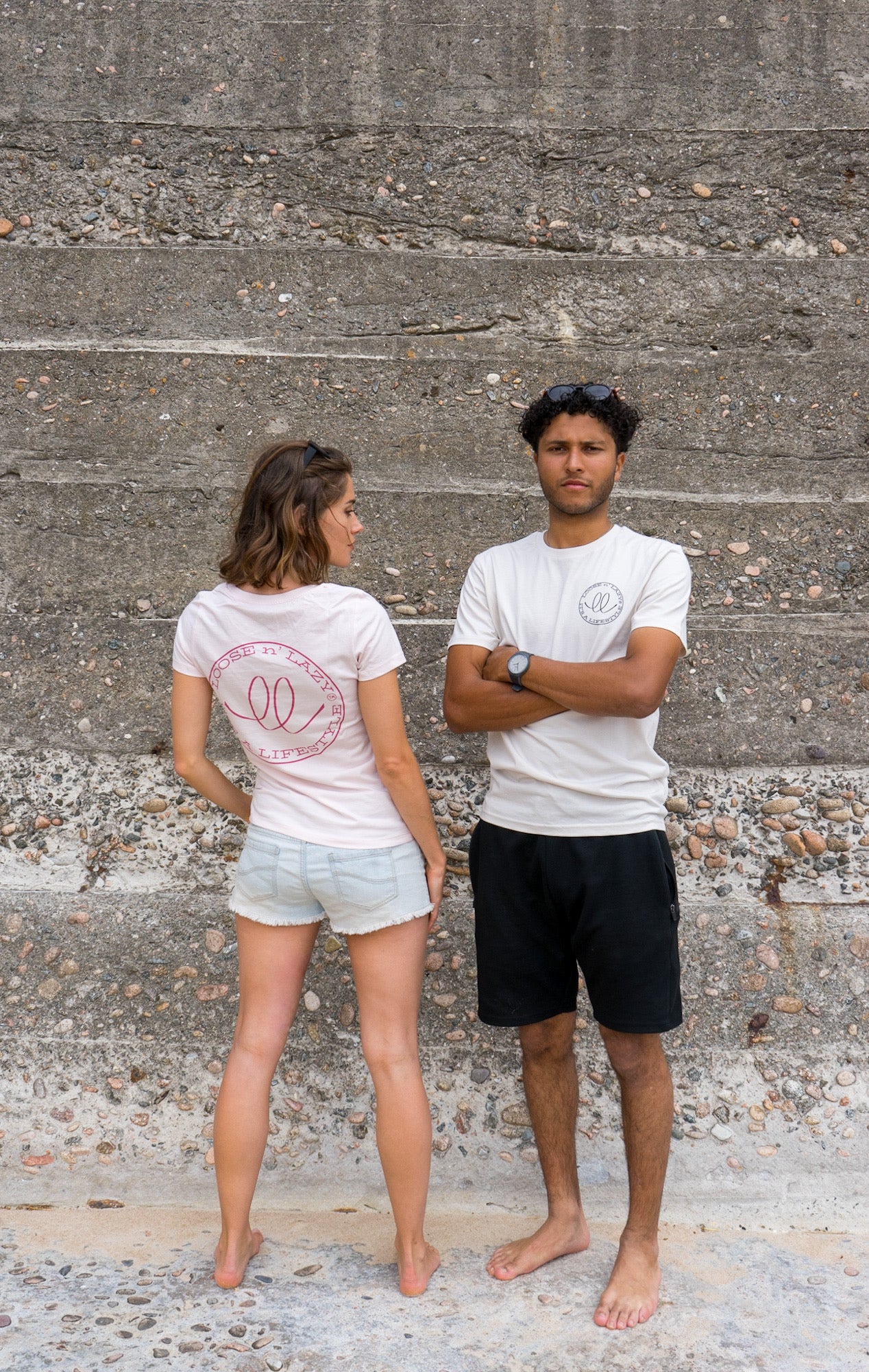 Unisex Logo T-Shirt - Vintage white