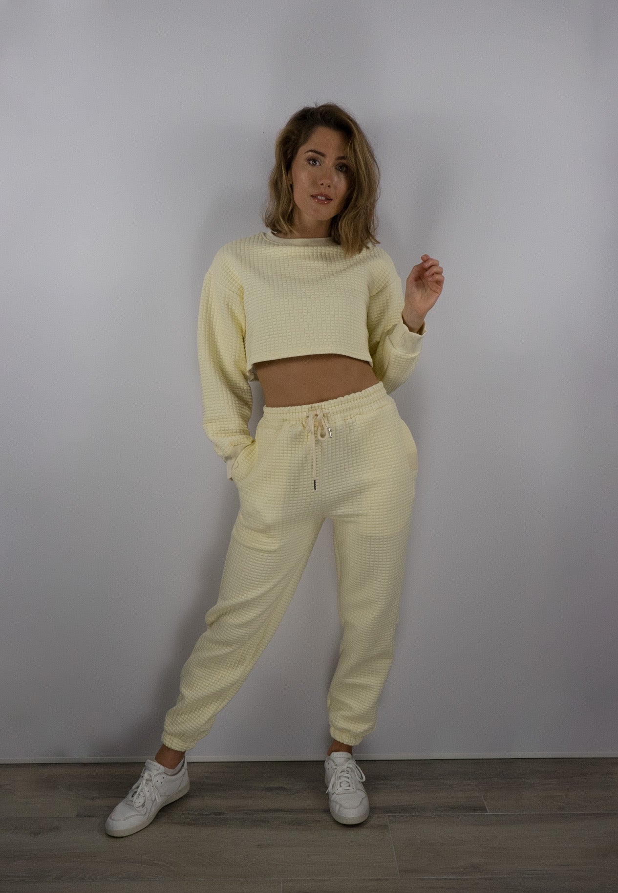 Cropped Sweat - Cream