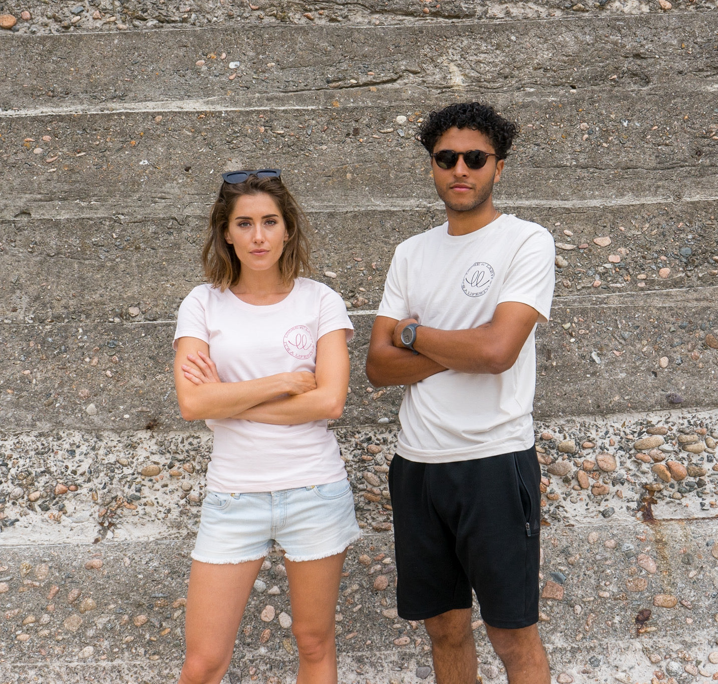 Women's Fitted Logo T-Shirt - Candy Pink