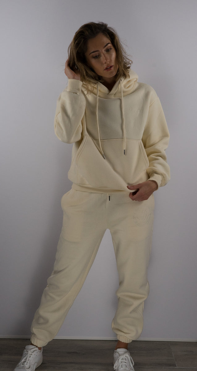 Beige Sweatsuit Sets, Sweatshirt & Sweatpant Sets