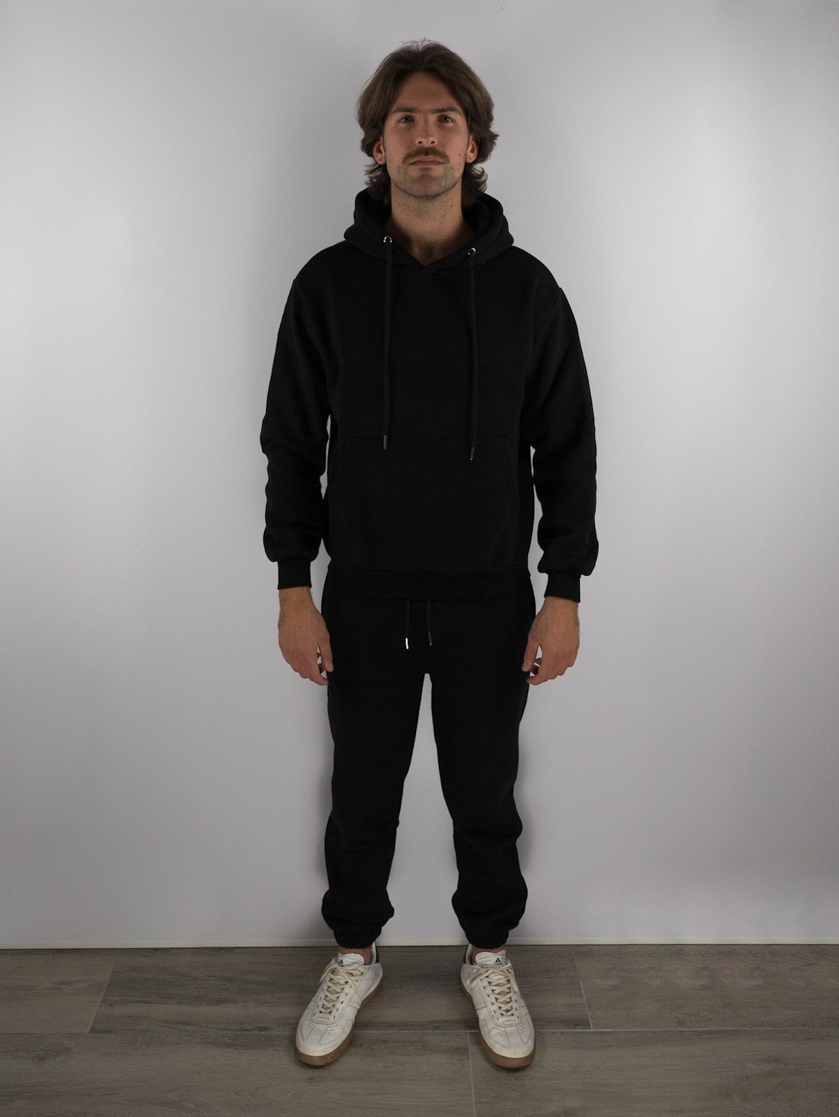 black unisex joggers sweatpants, sustainable tracksuit
