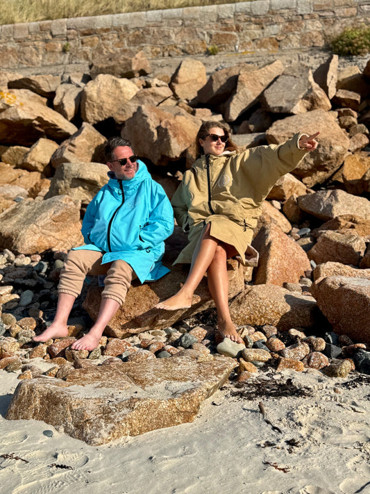 Cold Water Swimming in Jersey: Why a Great Changing Robe Is Essential