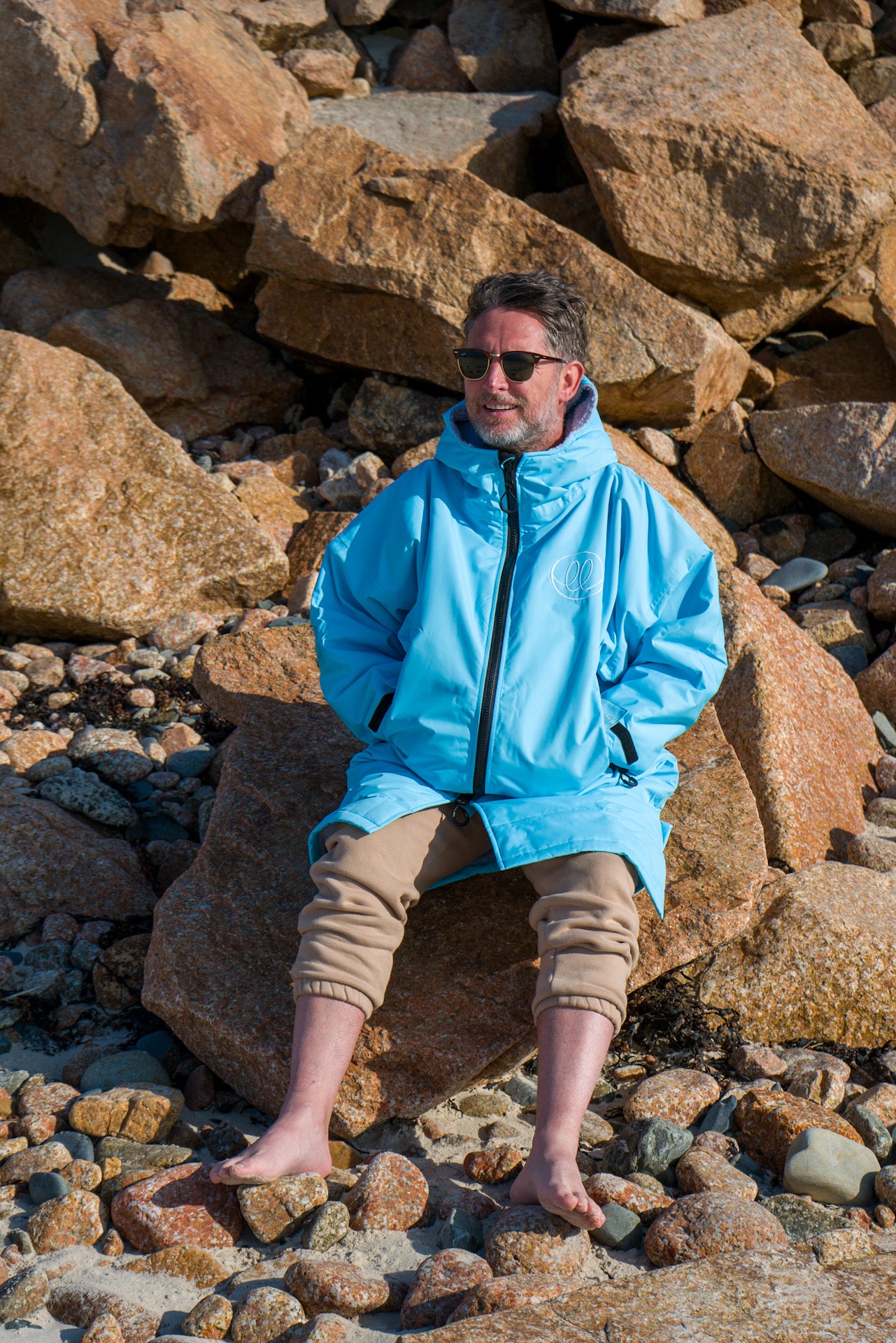 Advanced Loose n' Lazy Robe - Azure Blue (reflective)