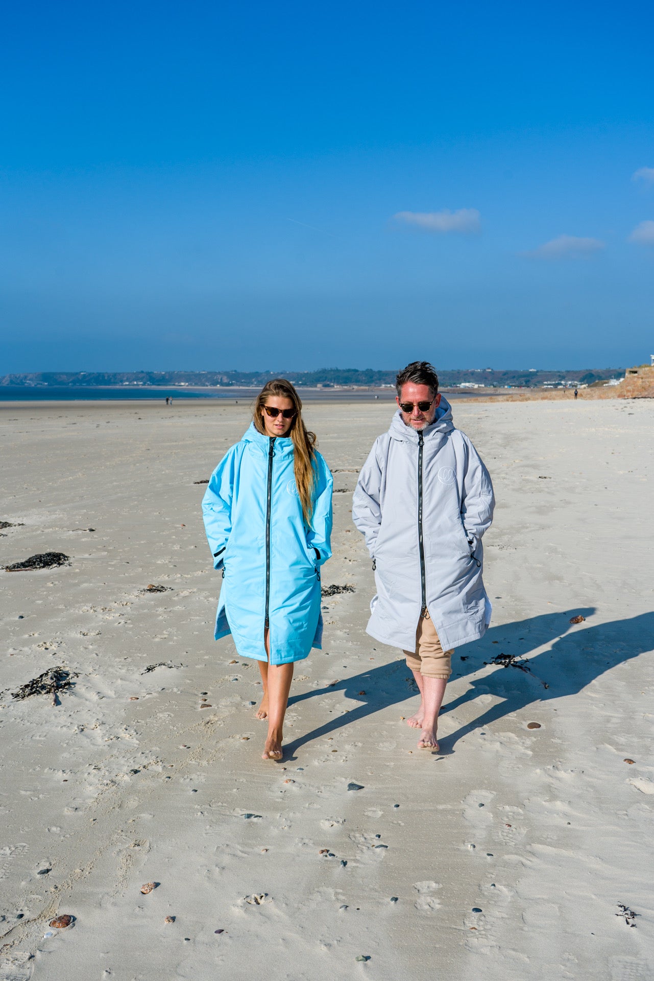 Advanced Loose n' Lazy Robe - Grey/White (reflective)