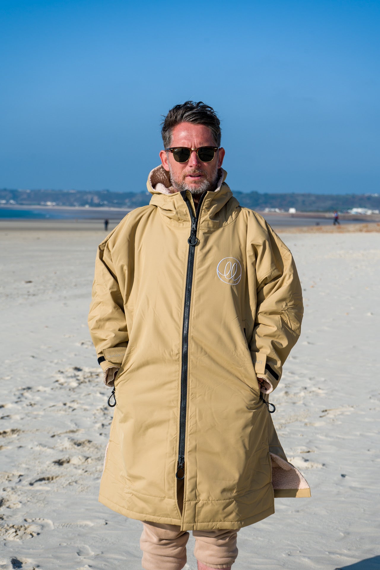 Advanced Loose n' Lazy Robe - Ecru (reflective)