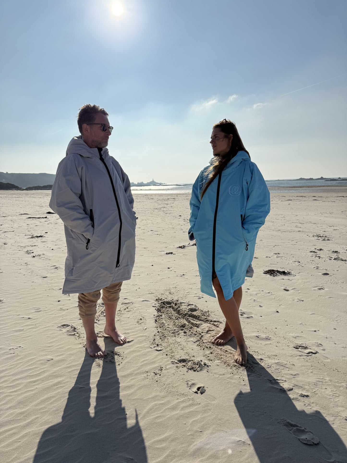 Advanced Loose n' Lazy Robe - Grey/White (reflective)