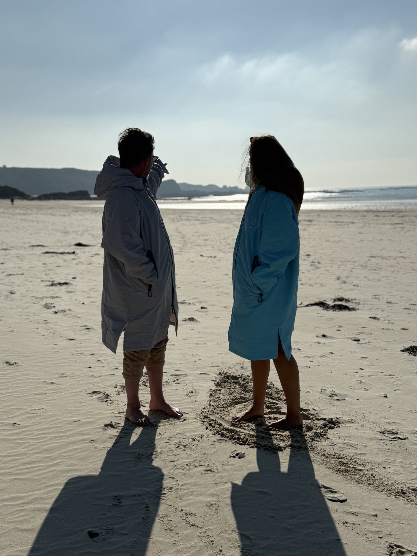 Advanced Loose n' Lazy Robe - Grey/White (reflective)