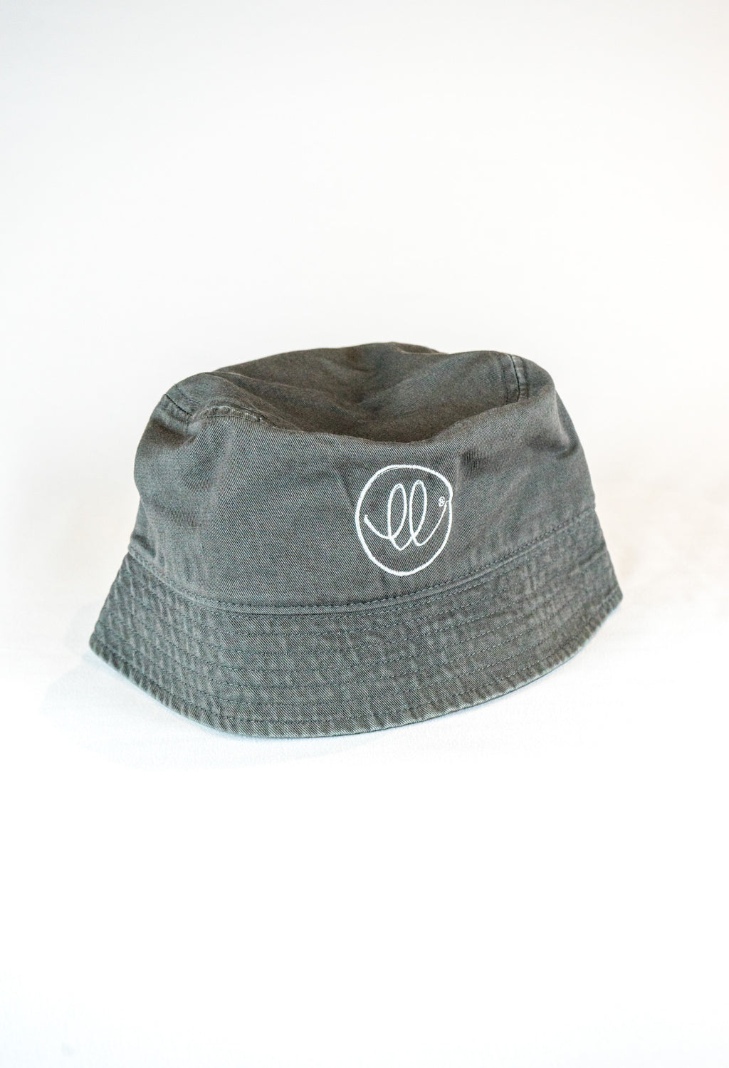unisex bucket hat, grey bucket hat, sustainably made